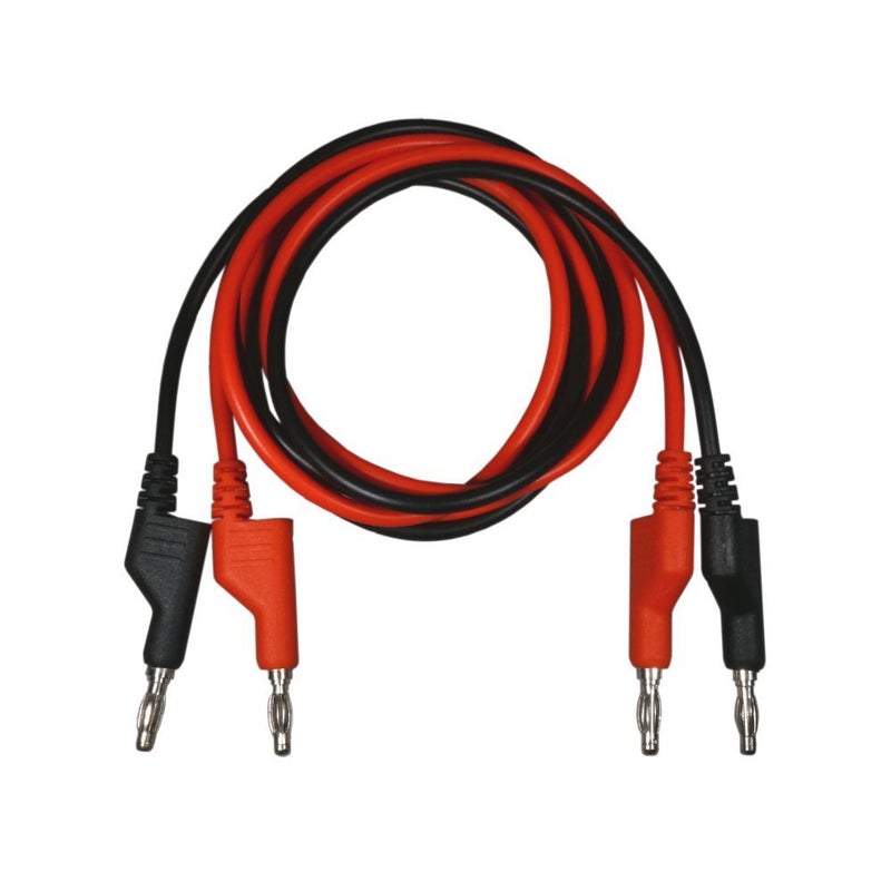 AST Labs Test Lead Banana Plug Male Stackable to Banana Plug [39" / 1 Set] - Image 1
